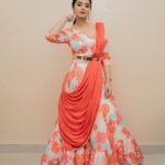 Sreemukhi Instagram - ASMP ✨ Styling @harinireddym Outfit @nsdesignerstudios Jewellery @fashioncurvee PC @manoj_gangula Makeup @nookesh.malla Hair @mahesh_ravulapalli #sreemukhi #aadivaaramwithstarmaaparivaaram #starmaa