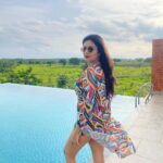 Sreemukhi Instagram - Fargo! ❤️ #sreemukhi #fargo #weekend #pool #happy #love