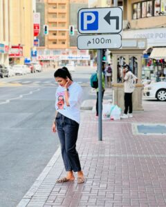 Sreevidya Nair Instagram - Dubai मेरी जान ✨❤️‍🔥 📷 @bineeshbastin Bur Dubai