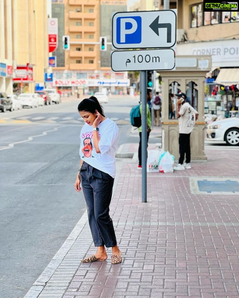 Sreevidya Nair Instagram - Dubai मेरी जान ✨❤️‍🔥 📷 @bineeshbastin Bur Dubai