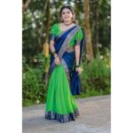 Sreevidya Nair Instagram - 🌺 Clicks @3leaf_photography Costume @denaira_boutique Makeup @arun_uthradam Hair @bismithaaina Styling @jaishamary_