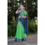 Sreevidya Nair Instagram - 🌺 Clicks @3leaf_photography Costume @denaira_boutique Makeup @arun_uthradam Hair @bismithaaina Styling @jaishamary_