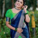 Sreevidya Nair Instagram - വീണ്ടും നീ എന്നിലിങ്ങനെ പൂക്കുന്നു 🌸 👗 @denaira_boutique 📷 @3leaf_photography 💄 @arun_uthradam 💆‍♀️ @bismithaaina