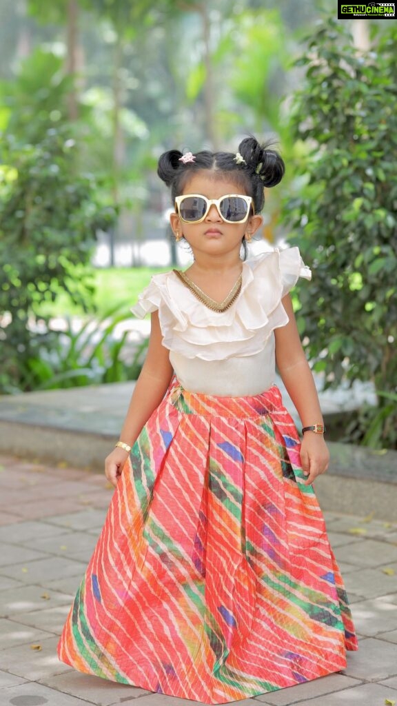 Sridevi Ashok Instagram - Good Morning & Happy Sunday Wearing this beautiful Skirt & Top from @minibee.outfits Have you already started your festive shopping? #srideviashok #sitarachintala #festiveclothing #traditional #traditionalwear #chennaiinfluencer #kidsfashion #fashionnova #smile Chennai, India