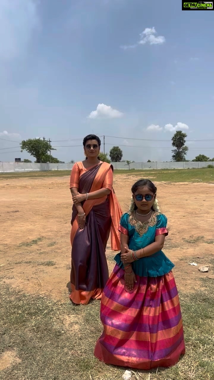 Sridevi Ashok Instagram - Missed to share this cute reel with @vedhasya2018
