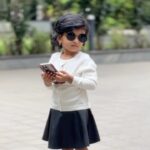 Sridevi Ashok Instagram - @sitara_chintala 🥰❤️🫶 #hm #zara #zarakids #stylish #instafashion #fashionblogger #kidsfashion #fashionnova #wednesday #wednesdayaddams @hm @hm_kids @zara @zarakids