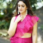 Sridevi Vijaykumar Instagram - Mindset is everything ✨️ . . . Outfit @prashantikumarlabel Jewellery @the_jewel_gallery Photography @paulino_pictures #OutfitOfTheDay #cocktaildress #partywear #designer #designerwear #weekend #sunday #loveyourself #goodvibesonly #happyquotes #feelgood #diamondjewelry #stones #diamonds #sparkle #weekendshow #television #tvshow #zee #zeetelugu #dj6 #dramajuniors #telugu #show