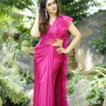 Sridevi Vijaykumar Instagram - Mindset is everything ✨️ . . . Outfit @prashantikumarlabel Jewellery @the_jewel_gallery Photography @paulino_pictures #OutfitOfTheDay #cocktaildress #partywear #designer #designerwear #weekend #sunday #loveyourself #goodvibesonly #happyquotes #feelgood #diamondjewelry #stones #diamonds #sparkle #weekendshow #television #tvshow #zee #zeetelugu #dj6 #dramajuniors #telugu #show