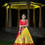 Sridevi Vijaykumar Instagram - Action may not always bring happiness, But there is no happiness without action😊😊😊😊😊😊 . . . Outfit:@sree_divya_reddy Jewellery: @karnikajewelshyd Photography:@joy.photographyy #zeetelugu #dj6 #dramajuniors #festivevibes #indianattire #traditionalwear #lehenga #halfsaree #templejewellery #royalcollection #instafeed #instaquotes #postivitequotes #instadump #instapics #telugu #tvshow #entertainment #sunday #weekend
