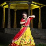 Sridevi Vijaykumar Instagram - Action may not always bring happiness, But there is no happiness without action😊😊😊😊😊😊 . . . Outfit:@sree_divya_reddy Jewellery: @karnikajewelshyd Photography:@joy.photographyy #zeetelugu #dj6 #dramajuniors #festivevibes #indianattire #traditionalwear #lehenga #halfsaree #templejewellery #royalcollection #instafeed #instaquotes #postivitequotes #instadump #instapics #telugu #tvshow #entertainment #sunday #weekend