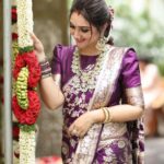 Sridevi Vijaykumar Instagram - Six yards of pure grace ❤️ . . . . Saree:@she_fashionzoffl Jewellery:@lotus_silver_jewellery @antiquelotuss_official Hair: @artistrybyfathi Flowers:@efflorescence_bridal_flowers Photography:@jaikumar_vairavan #sareesofinstagram #saree #sareelove #loveforsaree #traditionalwear #festive #benaras #benarasi #silksaree #jewellery #beauty #indianwear #indianstyles #sareestyle #instafeed #instaquotes #instagram #photography #function #family