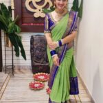 Sridevi Vijaykumar Instagram - Varalakshmi vratham🙏😇 #varalakshmivratham #varalakshmipooja #godbless #amman #myamman #prayers #blessings #tradition #poojatime #godblessall #dressedup #function #lakshmipooja #lakshmi #varalakshmidecor #poojadecor Decor:@sdcevents.in Saree:@omsai_pattusarees