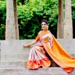 Sridevi Vijaykumar Instagram – Style is a way to say who you are without having to speak ✨️
.
.
.
.
.
@omsai_pattusarees
@lotus_silver_jewellery  @antiquelotuss_official 
@paulino_pictures

#zeetelugu #sundayshow #sravanamasam
#episode 
#traditionalwear #saree #sareelove #regal #royal #prettygirls #silksaree #weddingwear #kanchipattu #kanchivaramsilk #elegance #jewelry #gold #beauty #instadump #movie #show #tv #sareesofinstagram #instafam #picoftheday