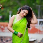 Sridevi Vijaykumar Instagram – Go Green 💚💚💚
Happy sunday😊
.
.
.
.
Outfit:@gummadidalashashi.label 
Jewellery:@the_jewel_gallery 
📸@paulino_pictures 

#zeetelugu #dramajuniors #dj6 #tonight
#kidsshow #sunday #dontmissit #talentshow #happyday #happysunday #live #love #laugh #myjob #loveit #dressup #saree #sareelove #indian #green #happycolor #favorite #color #gogreen #goodday