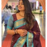 Srinisha Jayaseelan Instagram – Saree😍❤️💜>>>>>>>>>>>>>>
Thank you @house_of_haadiya for this beautiful traditional saree 😍💜❤️
📸: @jayaseelan.selvaraj daddy 😘😍🌍