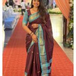 Srinisha Jayaseelan Instagram – Saree😍❤️💜>>>>>>>>>>>>>>
Thank you @house_of_haadiya for this beautiful traditional saree 😍💜❤️
📸: @jayaseelan.selvaraj daddy 😘😍🌍