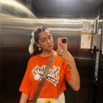 Srishti Jain Instagram - Summer colours! . . . . . . . . . . . . #summerfit #hairstyles #hairaccessories #cuteoutfits #liftselfie #ootd #postoftheday #newpost #instagood #instagram #instalike #instadaily #explore #explorepage #orange #sunflowers Mumbai, Maharashtra