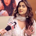 Srishti Jain Instagram – That’s how it went! 

Wearing – @shubhambridalwear 
Styled by – rabiarataul_
.
.
.
.
.
.
.
.
.
.
.
.
.
#reelsindia #promotions #trailerlaunch #punjabifilm #junior #reels #instagood #instagram #instalike #instadaily #trafitional #interviews #explore #newpost