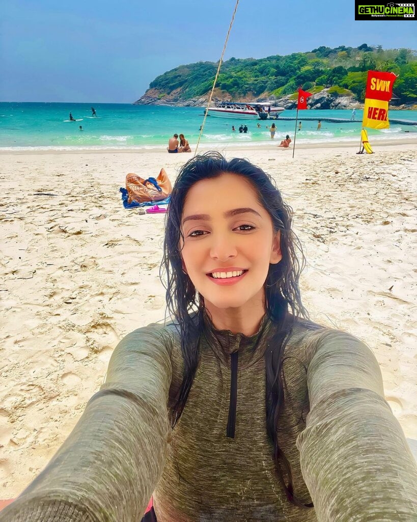 Srishti Jain Instagram - One of the best days of my life! I free swam in the ocean! No life vest, no stress, no outside noise! Just me and the ocean and it’s beautiful creatures! And then I swam some more , I couldn’t stop running into the ocean throughout my trip to Phuket and the neighbouring Islands! This smile is pure joy of a beautiful experience! . . . . . . . . . #throwbackthursday #phuket #beachdiaries #seahairdontcare #blueocean #beachvibes #bliss #rayaisland #phuketthailand #memories #missingthebeach #instagood #instagram #instalike #explore #explorepage #love Phuket, Thailand