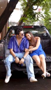 Srishty Rode Instagram - Teri ore chaleya 💙 Shot and edited by @anmoltawde . . @iamsrk @nayanthara.online @arijitsingh @tseries.official