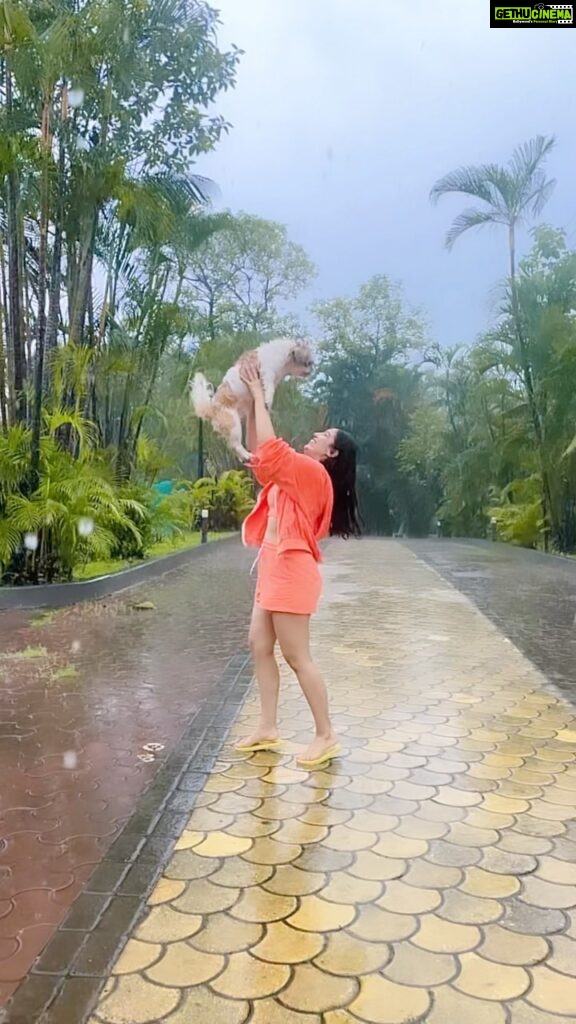 Srishty Rode Instagram - Living my #RHTDM Moment ✨🫶 Wait for the little surprise in the end ❤️ I Love Monsoons 😍❤️ . . . #reelsinstagram #reels #reelitfeelit #reelkarofeelkaro #trending #trendingsongs #rain #monsoon