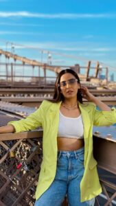 Srishty Rode Instagram - Lo Chali Mai ❤️ #brooklynbridge was a vibe 🇺🇸😍