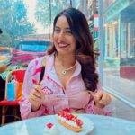 Srishty Rode Instagram – Looking on the pink side of life 💕🌸 Little Italy, Manhattan, New York, New York