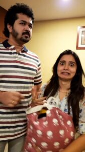 Srithika Instagram - Thirumana Vaazhkai 🤣🤣🤣 Video: @nirmalamuthuswami #comedy #tamil #tamilcinema #tamilcomedy #tamilcomedymemes #vadivelu #kovaisarala #sujatha #avvaishanmugi #meena #behindthescenes #magarasiserial #magarasi #suntv #sunnxt #puvi #bharathi #thankyou #foryoursupport #foryourprayers #foryourlove #loveyouall Bangalore, India