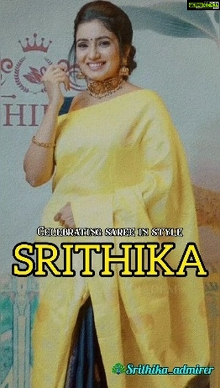 Srithika Instagram - My QUEEN has always been celebrating SAREE in STYLE. The ways she styles like a queen,so royal,so elegant,so gorgeous 😍💙💙💙 . Going with the trend #trending . Always and forever 💟@srithika_saneesh 💟 . Love u #srima❤ . #srithikasaneesh #srima❤ #srithika_sri #srithikaadmirer #sisterlove❤️ #mylovbleakka #myqueen #magarasi #nadhaswaram #tamilserial #aaokkatiadakku #teluguserials #bestactress #melodyqueen #favsinger #dubbingartist #alltimefavorite #kuladeivam #madhuraitotheni #kalyanaparisu2 #aaokkatiadakku #angelawhite #trending #trendingsongs #favorite #instagram #daytodaylife #rasathi #memesday #massage #thalapathy67