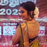 Srithika Instagram - Thankyou so much @suntv for this moment. This moment I cherish the travel and experiences that I have gone through with this channel. More to come so stay tuned with your entire love and support as always! Thankyou so much my friends and family 😍🙏 . Blouse @unikpondicherry . #feelingblessed #forthismoment #suntv #sunkudumbamviruthugal2023 #thankinggod #magarasi Chennai, India