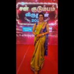 Srithika Instagram - Thankyou so much @suntv for this moment. This moment I cherish the travel and experiences that I have gone through with this channel. More to come so stay tuned with your entire love and support as always! Thankyou so much my friends and family 😍🙏 . Blouse @unikpondicherry . #feelingblessed #forthismoment #suntv #sunkudumbamviruthugal2023 #thankinggod #magarasi Chennai, India