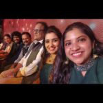 Srithika Instagram – Feeling so honoured and blessed to share the stage with a wonderful music director #Bharathwaj , singer Malathi,  @alaina_sajith ,  @vm_mahalingam and @singer_diwakar (sorry bro missed your pic). Thank you so much #Tenkasi for your warmth welcome 🙏 
.
With @cinematic_luv
.
#show #singing #music #tenkasi #stageshow #musical #singers #musicdirector