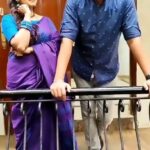 Srithika Instagram – Cute couple from #Magarasi 😍

#SunTV #SunReels @srithika_saneesh @ssr_aaryann