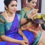Srithika Instagram – Namakku soru dhaane mukkiyam 😂

#Magarasi #SunTV #SunReels @srithika_saneesh @mounikadeviofficial