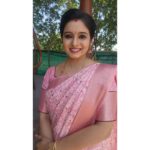 Srithika Instagram – PINK is a beautiful color because it is one of the colors that the sun makes at twilight and in the dawns💗💗💗
.
Saree @vanna_zarigai 
Bangle @varnudais
.
#saree #pink #babypink #summer #comfortablematerial #shooting #shootingmode #active Hyderabad