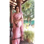 Srithika Instagram – PINK is a beautiful color because it is one of the colors that the sun makes at twilight and in the dawns💗💗💗
.
Saree @vanna_zarigai 
Bangle @varnudais
.
#saree #pink #babypink #summer #comfortablematerial #shooting #shootingmode #active Hyderabad