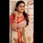 Srithika Instagram - "Happiness often sneaks in through a door you didn't you left open". . Saree @annie_boutique55 . #saree #white #peace #calm #positive #shoot