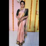 Srithika Instagram - The key to BEING HAPPY is knowing you have the power to choose what to accept and what to let go. . Saree @aishu_boutique_official . #positivevibes #positivity #saree #happy #shooting #beautiful