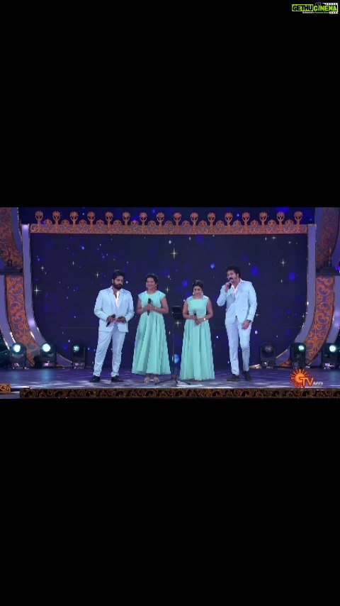 Srithika Instagram - Our Performance (Part-4) for Sun Kudumbam Virudhugal 2023 @srithika_saneesh @ssr_aaryann @fromakila @viraat_actor_ Sincere thanks to @nikhil_mathew83 bro & Smith bro for helping us throughout the process 💐🙏🏼 #sunkudumbamviruthugal2023 #music #performance #bigil #arrahman #live #thankyou #foryoursupport #foryourlove #loveyouall