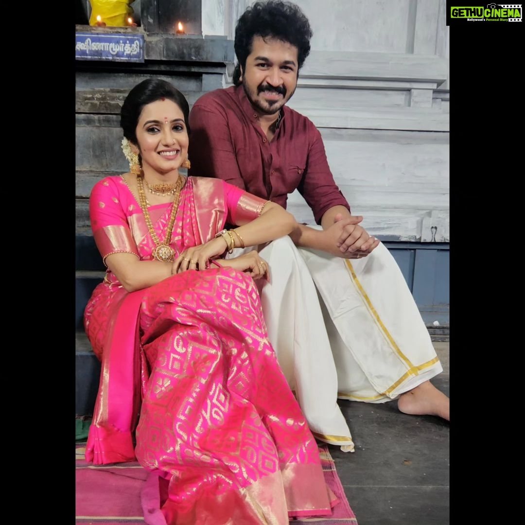 Srithika Instagram - Thank you so much MAGARASI for the wonderful experiences since 2019 - 2023. We are truly lucky to work with this lovely team, hoping to work with you all soon ❤️ ❤️❤️ @poovilangumohan , @sriranjani_rajasekar, @ssr_aaryann ,@cn_ravishankar , @vijayy_official , @harishrajput_official, @mounikadeviofficial ,@mahalakshmi_actress_official ,@iamswethatamil, @raghavisasikumar____2005 ,@vandanamichael3 , @asritha_kingini ,@nethrashri_drk , @sundareshwaran_dir . #magarasi #suntv #1005episodes, #success #wonderfulmemories #wonderfulteam #shooting #lovelyteam