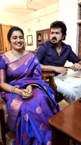 Srithika Instagram - Mappilai sokka thanggam 👌👌👌
.
With @ssr_aaryann 
.
Video @nirmalamuthuswami 
.
#reel #tamilcomedy #tamil #comedy #insta #kaundamanisenthil #magarasi #magarasipair #suntv #suntelevisions