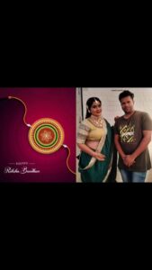 Sudha Chandran Instagram - My brother from another mother....who has stood like a rock with us during my most memorable nd difficult times...thnx vijay m fortunate that u r a part of our life.... happy rakshabandhan....God bless you always .
.
.
.
#bekaboo#balajitelefilms#india#bollywood#zee#zee5
#zeetelugu#nagin#naagin6#instagram#instagramreels 
#dance#dancereels#instagramreels#dangaltv#enterr10
#sudhachandran#colorstv#voot#reelsgram#comedy#
reelsvideo#trending#reels#trendingreelsvideo#lifestyle
@kalpanathore@sumitsenapati5558 @vijay.lokhande.372

@rina_mane25