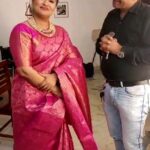 Sudha Chandran Instagram - #birthday #big #surprise @sudhaachandran mam 🙏🌹🙏 #dharam #pandit (dpt) 🌹🌹🌹🌹🌹🌹🌹 Dpt Beauty Zone