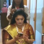 Sudha Chandran Instagram – Kiran Sharma #makeup #Ballymoney#Hollywood #movie #Makeup #party #bridal #makeup @kiransharma6605 @kiransharma721987 @sudhaachandran KIRAN Sharma Makeup