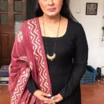 Sudha Chandran Instagram – Wen te song matches ur attire nd hair colour too…then this magic happens