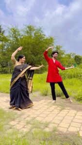 Sudha Chandran Instagram - It’s an pleasure when u dance with your idol @sudhaachandran #yuvraajparashar