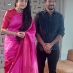 Suhasini Maniratnam Instagram - Such a pleasure to interact with Nelson. So simple so humble and honest. Happy to see the young successful film maker yet grounded and balanced. Congratulations once again.