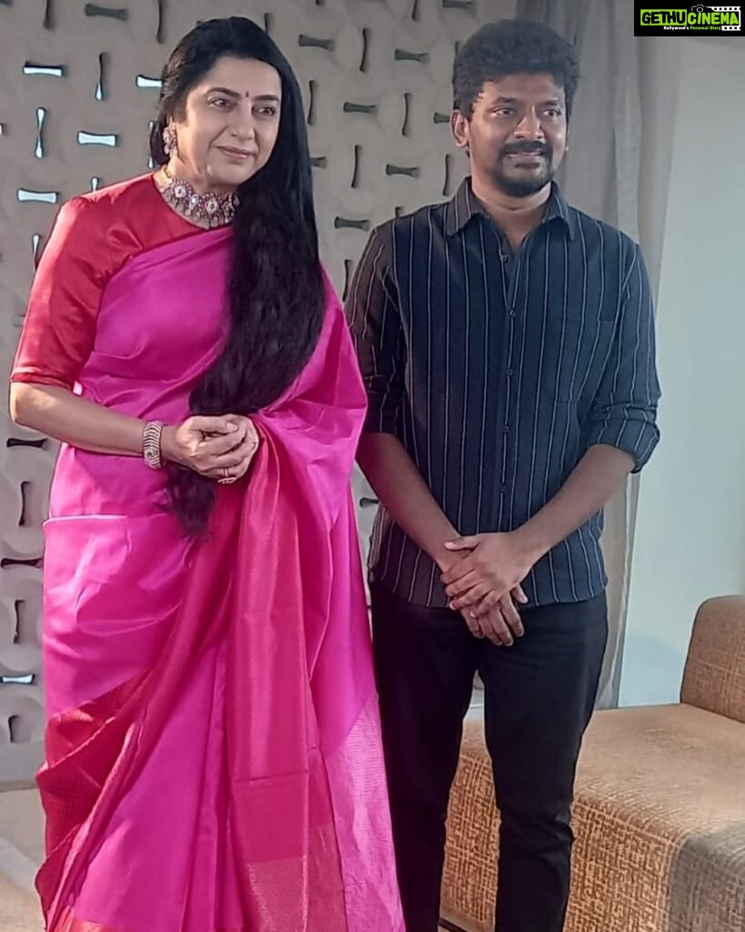 Suhasini Maniratnam Instagram - Such a pleasure to interact with Nelson. So simple so humble and honest. Happy to see the young successful film maker yet grounded and balanced. Congratulations once again.