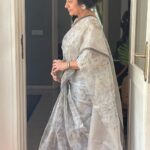 Suhasini Maniratnam Instagram - Hopefully the colour gray brings in grace.
