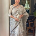 Suhasini Maniratnam Instagram - Hopefully the colour gray brings in grace.
